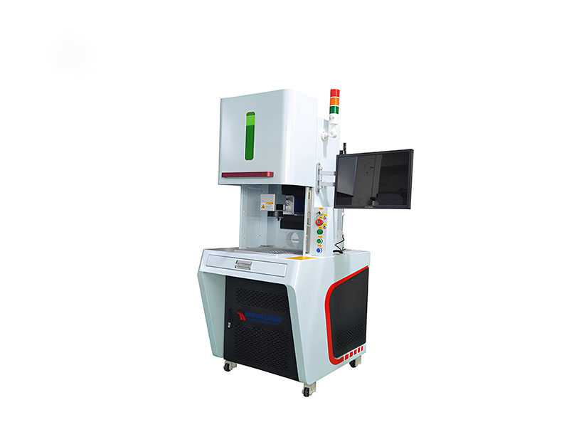 20w 30w 50w 100w 200w 300w Enclosed Type Fiber Laser Marking Machine for Metal Marking
