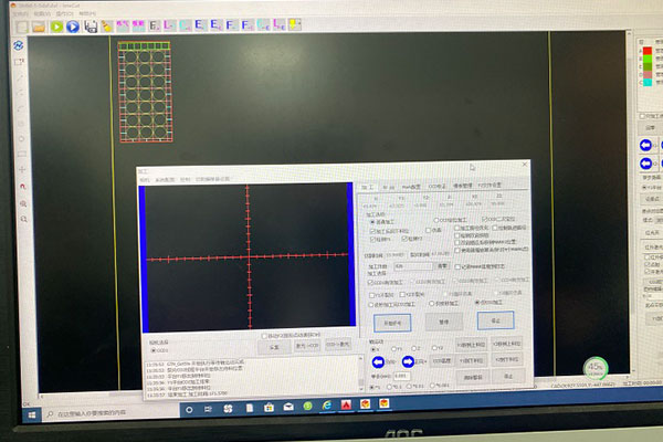 Glass laser drilling machine programming