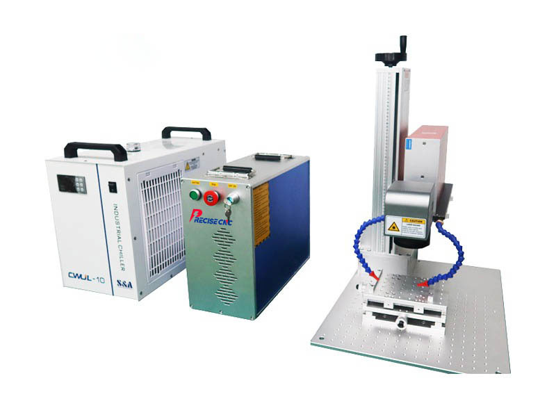 JPT Mopa M8 100W Fiber Laser Glass Drilling Cutting Machine