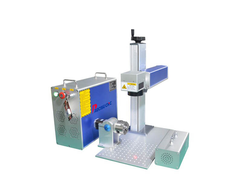20w 30w 50w 100w 200w 300w Mini Split Type Fiber Laser Marking Machine for Metal Marking
