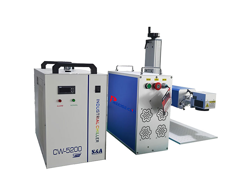30w 40w 50w 60w 100w Mini Type CO2 Laser Marking Machine for Nonmetal Marking