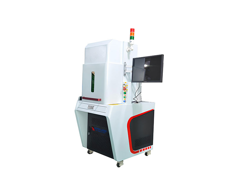 20w 30w 50w 100w 200w 300w Enclosed Type Fiber Laser Marking Machine for Metal Marking