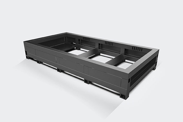 Heavy plate welding bed