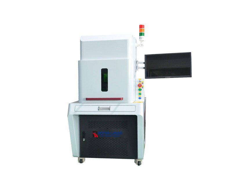 20w 30w 50w 100w 200w 300w Enclosed Type Fiber Laser Marking Machine for Metal Marking
