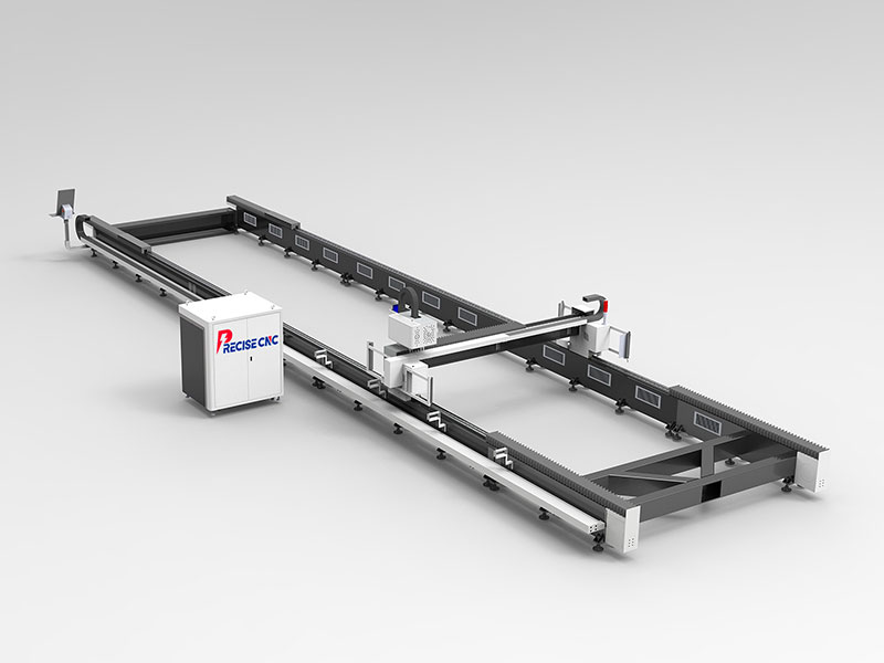 Ground Rail Metal Fiber Laser Cutting Machine