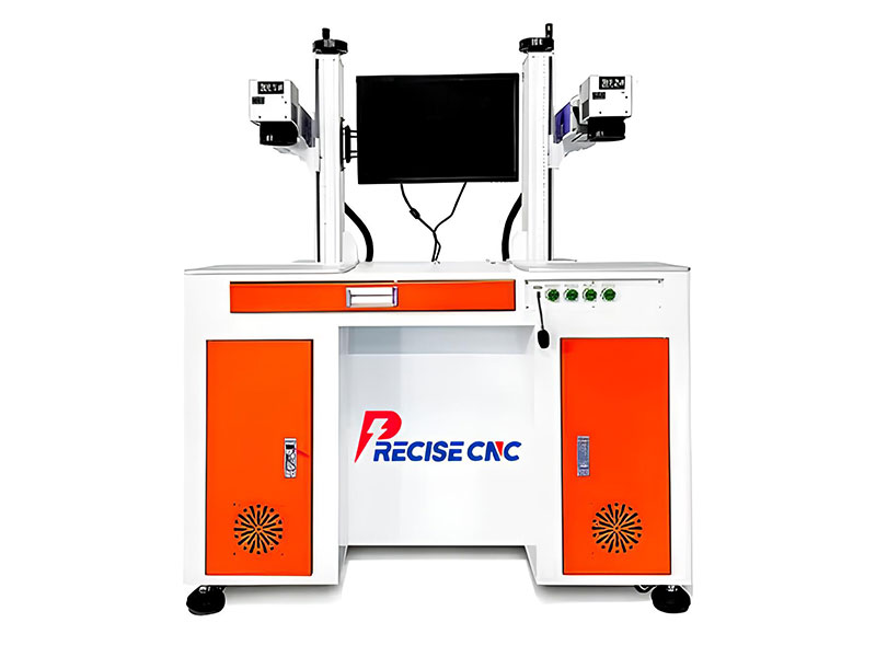 double-head-fiber-laser-marking-machine