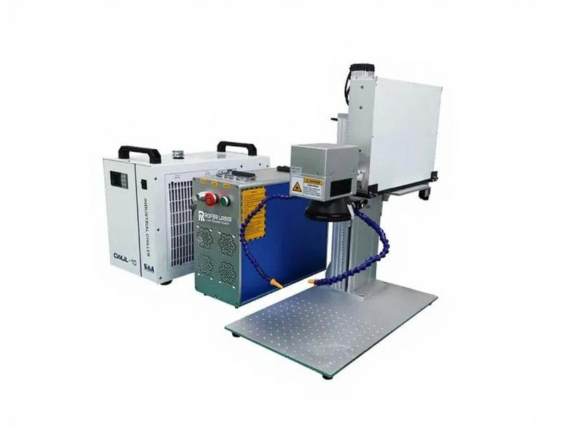 120W Fiber Laser Glass Drilling Cutting Machine