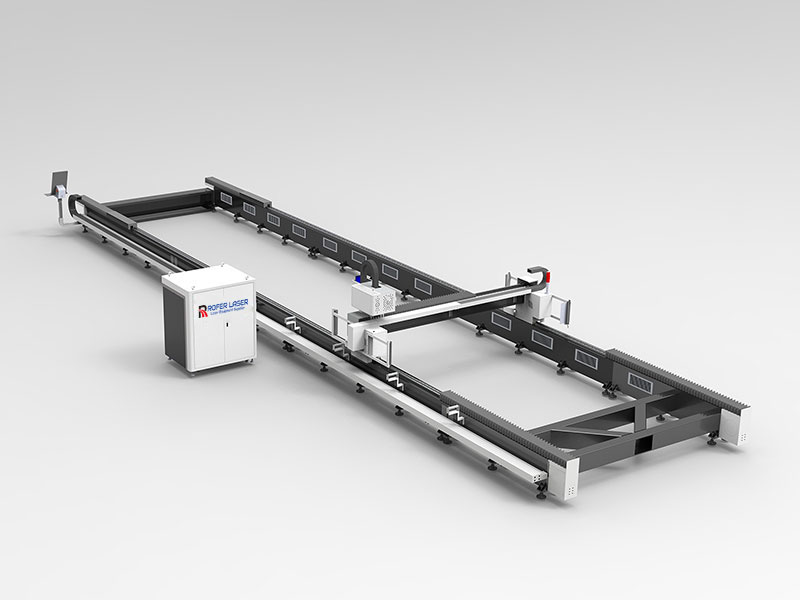 Ground Rail Metal Fiber Laser Cutting Machine