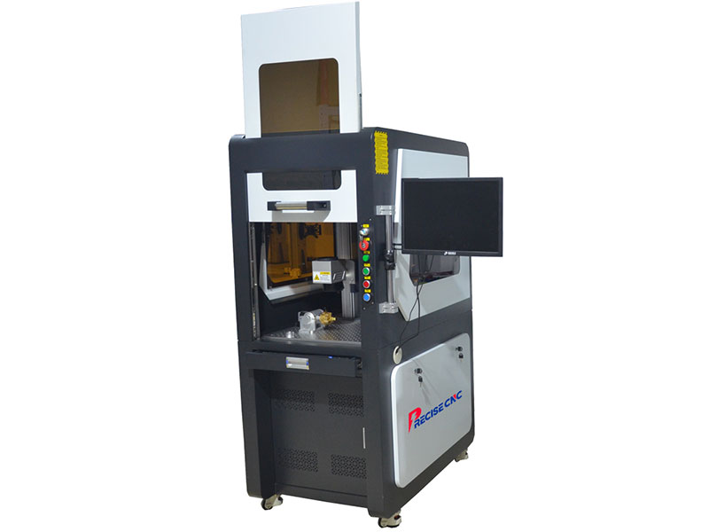 20w 30w 50w 100w 200w 300w Enclosed Type Fiber Laser Marking Machine for Metal Marking