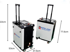 Trolley Case Pulse Laser Cleaning Machine