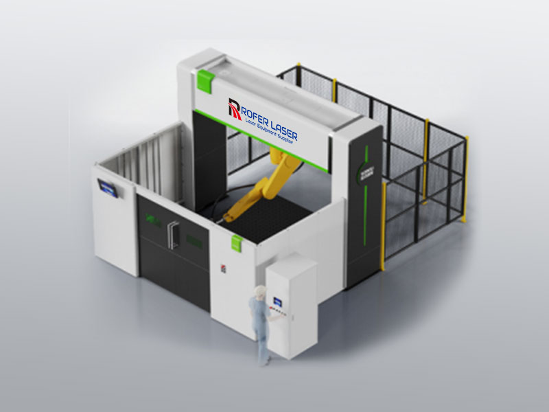 3D Robot Fiber Laser Cutting Machine