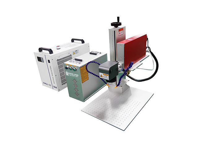 JPT Mopa M8 100W Fiber Laser Glass Drilling Cutting Machine