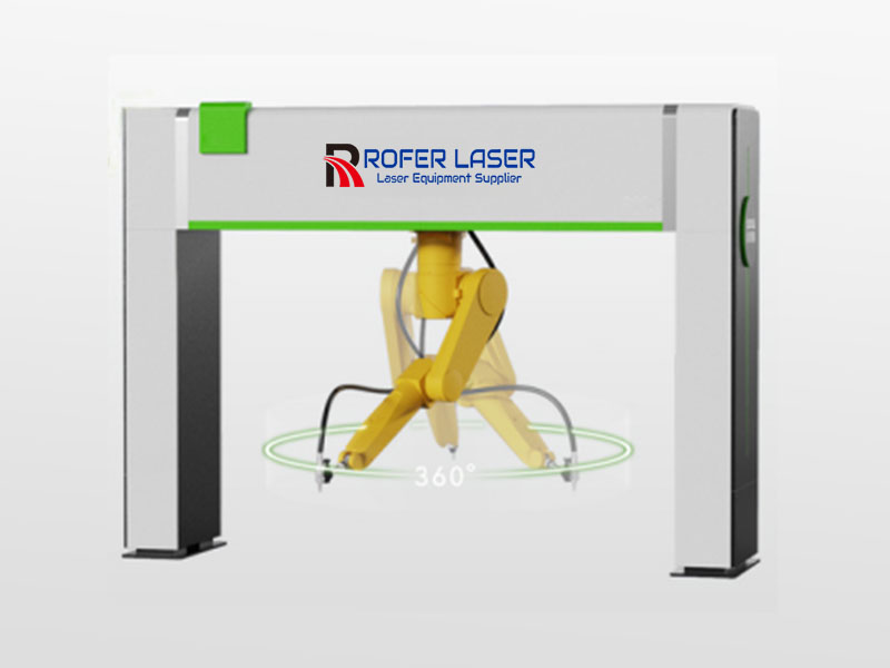 3D Robot Fiber Laser Cutting Machine