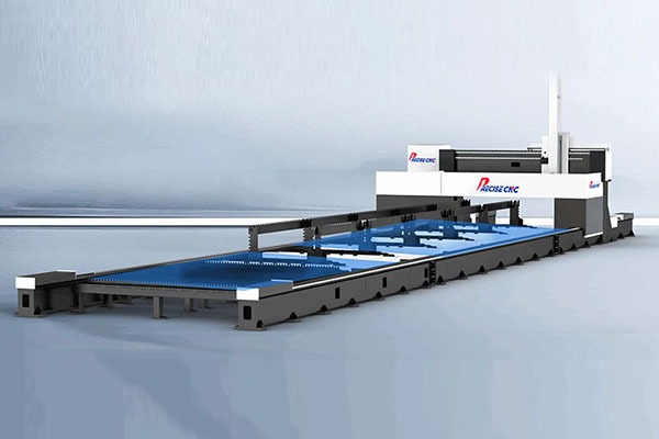 Machine bed structure