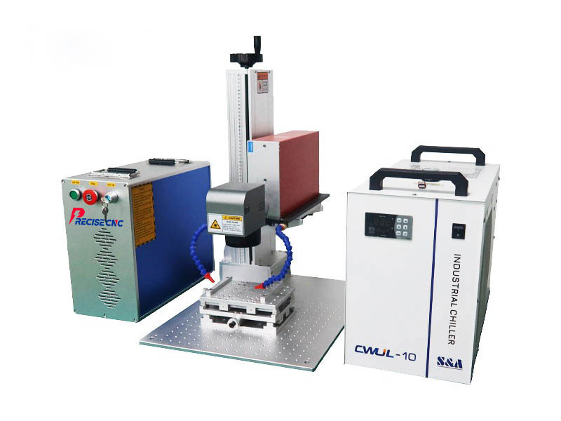 JPT Mopa M8 100W Fiber Laser Glass Drilling Cutting Machine