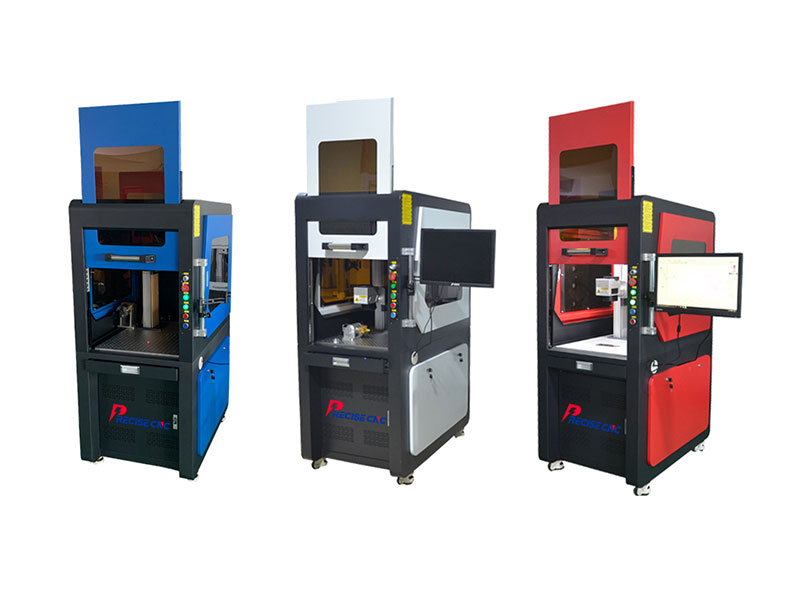 20w 30w 50w 100w 200w 300w Enclosed Type Fiber Laser Marking Machine for Metal Marking