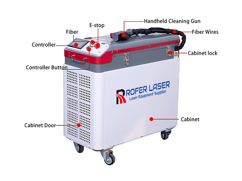 Low Power Standard Pulse Laser Cleaning Machine