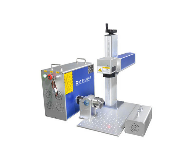 20w 30w 50w 100w 200w 300w Mini Split Type Fiber Laser Marking Machine for Metal Marking