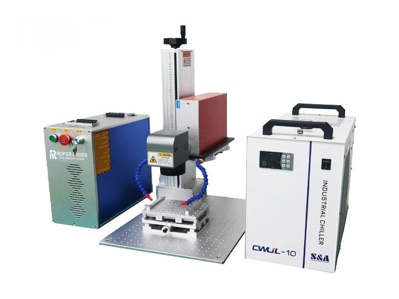 JPT Mopa M8 100W Fiber Laser Glass Drilling Cutting Machine