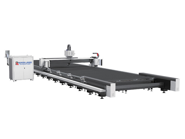 Ground Rail Metal Fiber Laser Cutting Machine