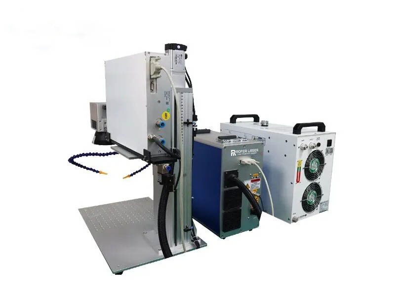 120W Fiber Laser Glass Drilling Cutting Machine