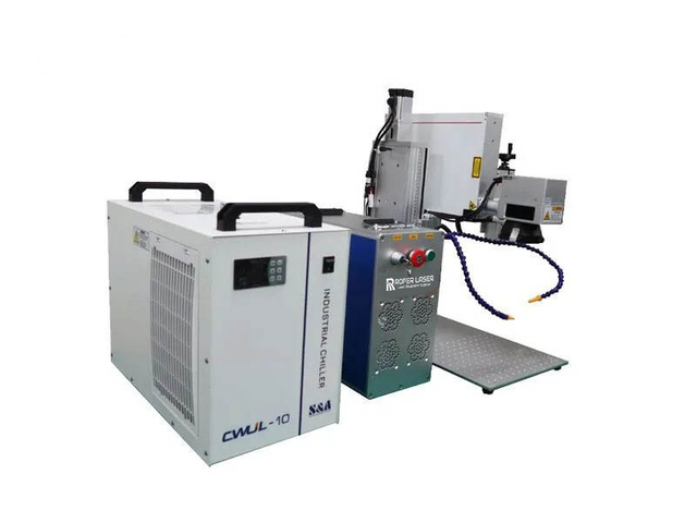 120W Fiber Laser Glass Drilling Cutting Machine