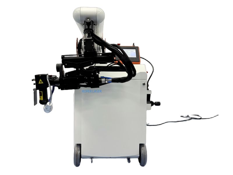 Robotic Arm Laser Welding Machine for Mold Repair | QCW and CW laser source welder