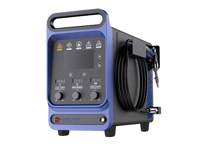 700w 900w 1200w 1500w 2000w 3000w Portable Laser Welding Machine With Refrigerant Gas