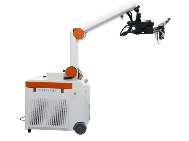 Robotic Arm Laser Welding Machine for Mold Repair | QCW and CW laser source welder